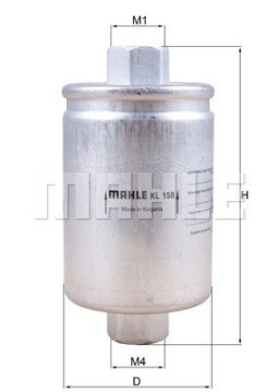 154098046180 MAGNETI MARELLI palivový filter 154098046180 MAGNETI MARELLI