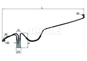 154703527780 MAGNETI MARELLI palivový filter 154703527780 MAGNETI MARELLI