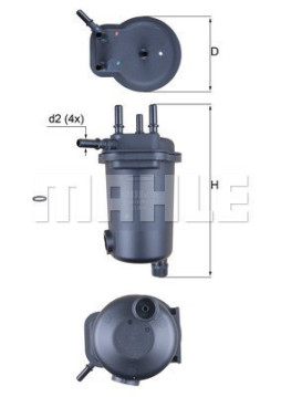 154703850760 Palivový filtr MAGNETI MARELLI