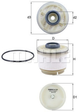 154705102870 Palivový filtr MAGNETI MARELLI