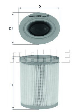 154705102950 Vzduchový filtr MAGNETI MARELLI