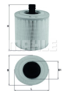 154072402075 MAGNETI MARELLI vzduchový filter 154072402075 MAGNETI MARELLI