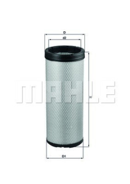 154098434180 MAGNETI MARELLI filter sekundárneho vzduchu 154098434180 MAGNETI MARELLI