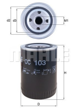 154777878490 Olejový filtr MAGNETI MARELLI