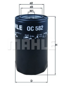 154703812440 MAGNETI MARELLI olejový filter 154703812440 MAGNETI MARELLI