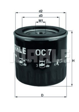 154077260110 Olejový filtr MAGNETI MARELLI