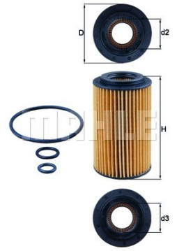 154705323980 MAGNETI MARELLI olejový filter 154705323980 MAGNETI MARELLI