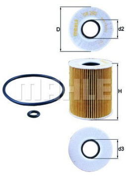 154065438130 Olejový filtr MAGNETI MARELLI