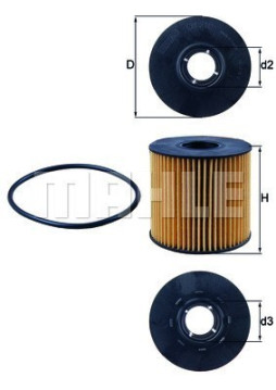 154065436150 MAGNETI MARELLI olejový filter 154065436150 MAGNETI MARELLI