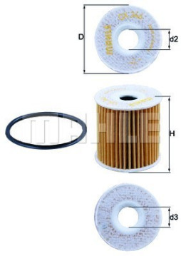 154068322080 Olejový filtr MAGNETI MARELLI