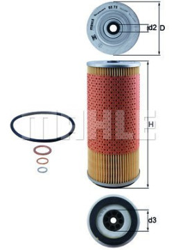 154770047160 Olejový filtr MAGNETI MARELLI