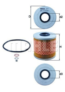 154073948690 Olejový filtr MAGNETI MARELLI