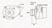 063731153010 generátor MAGNETI MARELLI