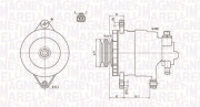 063731183010 generátor MAGNETI MARELLI