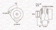 063731496010 generátor MAGNETI MARELLI