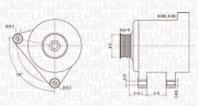 063731509010 generátor MAGNETI MARELLI