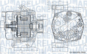 063731562210 generátor MAGNETI MARELLI