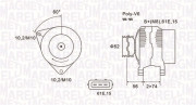 063731580010 generátor MAGNETI MARELLI