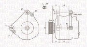 063731587010 generátor MAGNETI MARELLI