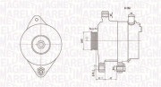 063731595010 generátor MAGNETI MARELLI