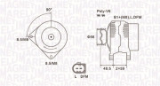 063731644010 generátor MAGNETI MARELLI