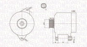 063731653010 generátor MAGNETI MARELLI