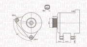 063731674010 generátor MAGNETI MARELLI