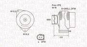 063731689010 MAGNETI MARELLI alternátor 063731689010 MAGNETI MARELLI