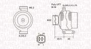 063731726010 generátor MAGNETI MARELLI