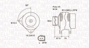 063731756010 generátor MAGNETI MARELLI