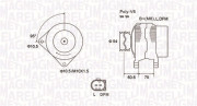 063731757010 generátor MAGNETI MARELLI