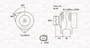 063731759010 MAGNETI MARELLI alternátor 063731759010 MAGNETI MARELLI