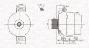 063731779010 generátor MAGNETI MARELLI