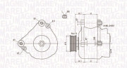 063731818010 generátor MAGNETI MARELLI