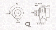 063731820010 generátor MAGNETI MARELLI