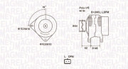 063731850010 MAGNETI MARELLI alternátor 063731850010 MAGNETI MARELLI