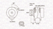 063731940010 generátor MAGNETI MARELLI