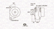 063731958010 generátor MAGNETI MARELLI