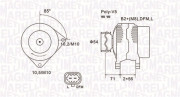 063731960010 generátor MAGNETI MARELLI