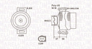 063732038010 generátor MAGNETI MARELLI