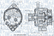 063732045010 generátor MAGNETI MARELLI