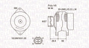 063732102010 generátor MAGNETI MARELLI