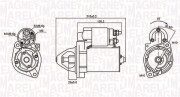 063721075010 Startér MAGNETI MARELLI