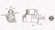 063721136010 Startér MAGNETI MARELLI