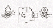 063721154010 Startér MAGNETI MARELLI