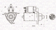 063721176010 Startér MAGNETI MARELLI