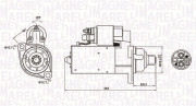 063721181010 Startér MAGNETI MARELLI