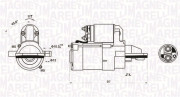 063721246010 Startér MAGNETI MARELLI