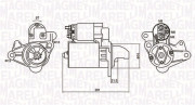 063721254010 Startér MAGNETI MARELLI