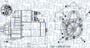 063721345010 MAGNETI MARELLI żtartér 063721345010 MAGNETI MARELLI